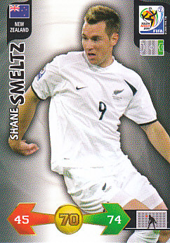 Shane Smeltz New Zealand Panini 2010 World Cup #260